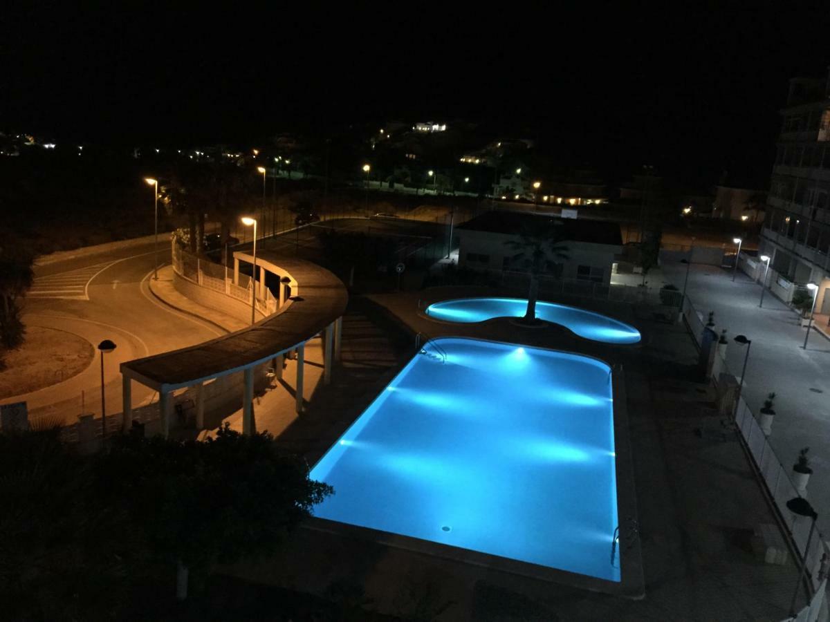 2 Dorm.A/A.Vista Mar.Wifi.Gym.Sauna.Terraza.Parking. Ел Кампело Екстериор снимка