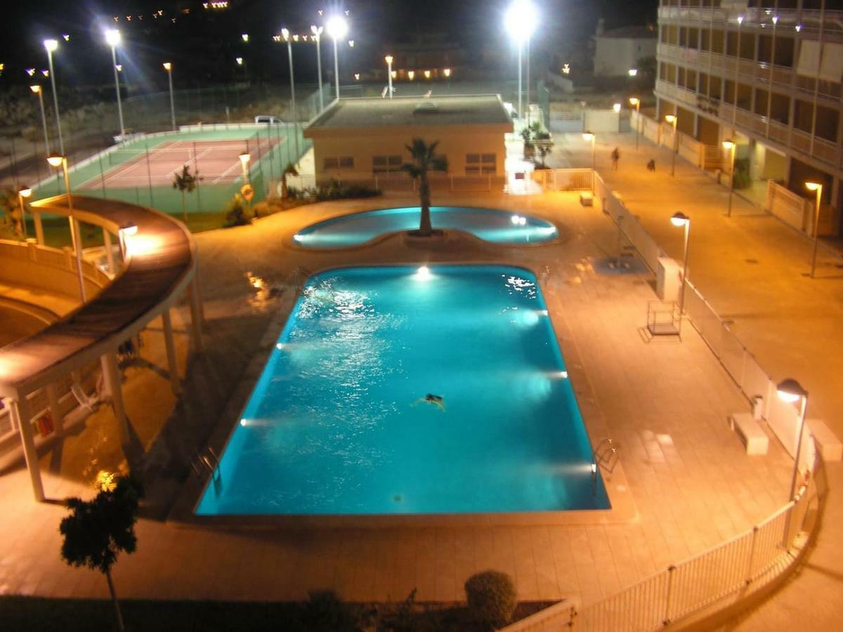 2 Dorm.A/A.Vista Mar.Wifi.Gym.Sauna.Terraza.Parking. Ел Кампело Екстериор снимка